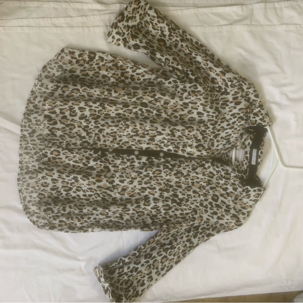 Chico's Animal Print Blouse
